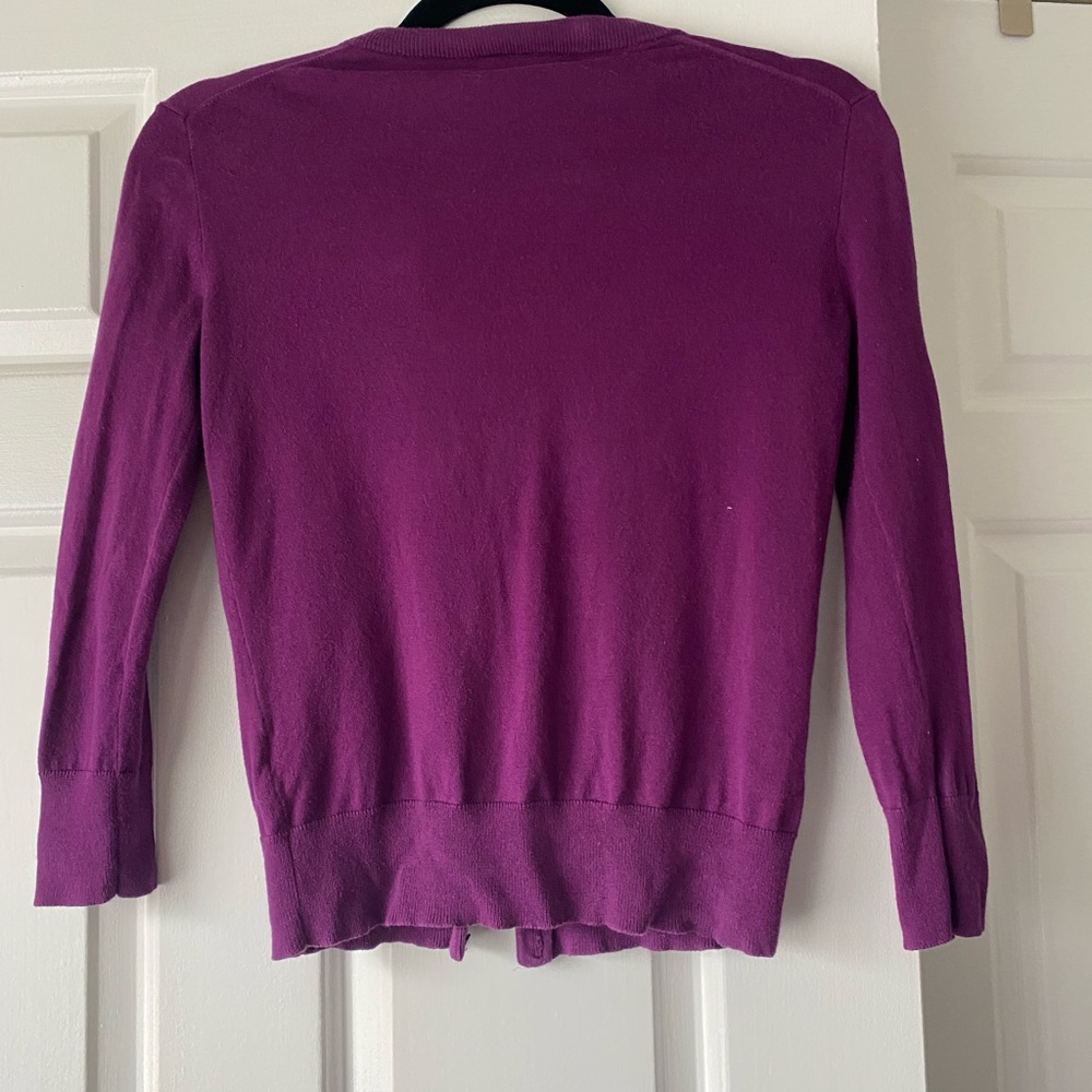 J. Crew 3/4 Sleeve Cardigan - Picture 2 of 4